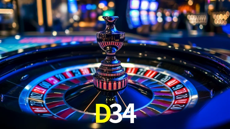 Sinta a adrenalina dos jogos de cassino com D34